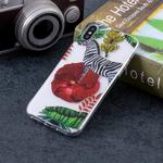 Zebra Pattern Soft TPU Case for   iPhone X / XS  