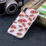 Strawberry Pie Pattern Soft TPU Case for   iPhone X / XS  
