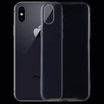 For iPhone X / XS TPU Ultra-thin Transparent Case(Transparent)