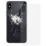 Glass Battery Back Cover for iPhone X(Transparent)