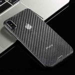 For iPhone X 0.01mm Carbon Fiber Material Skin Sticker Back Protective Film