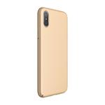 JOYROOM CHI Series for   iPhone X    PC Full Coverage Protective Back Cover Case(Gold)