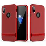 ROCK Royce Series for   iPhone X / XS    PC + TPU Protective Back Cover Case (Red)