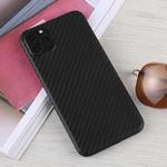 For iPhone 11 Pro Carbon Fiber Texture PP Protective Case (Black)