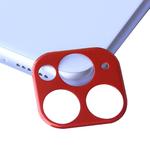 Aluminum Alloy Camera Lens Protector for iPhone 11 Pro / 11 Pro Max(Red)