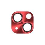 For iPhone 13 TOTUDESIGN AB-160 Armor Series Aluminum Alloy Tempered Glass Integrated Lens Film(Red)