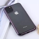 Transparent TPU Anti-Drop And Waterproof Mobile Phone Protective Case for iPhone 11 Pro Max(Purple)