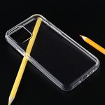 For iPhone 11 Shockproof Solid Color TPU Protective Case  (Transparent)