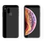 ENKAY Hat-Prince PET Full Screen 3D Curved Heat Bending HD Front + Back Screen Protector for iPhone XS Max (Transparent)