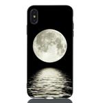 Moon Painted Pattern Soft TPU Case for iPhone XS Max
