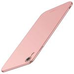 For iPhone XR MOFI Frosted PC Ultra-thin Full Coverage Protective Case (Rose Gold)