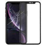 Front Screen Outer Glass Lens with Frame + OCA Optically Clear Adhesive for iPhone XR(Black)