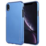 GOOSPERY JELLY Series Shockproof Soft TPU Case for iPhone XR(Blue)