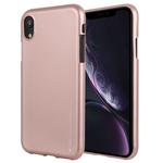 GOOSPERY JELLY Series Shockproof Soft TPU Case for iPhone XR(Rose Gold)