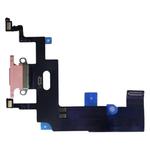 Charging Port Flex Cable for iPhone XR(Pink)