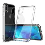 For iPhone XR Transparent Acrylic + TPU Airbag Shockproof Case (Transparent)