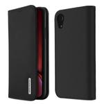 For iPhone XR DUX DUCIS WISH Series TPU + PU + Leather Case with Card Slots & Wallet (Black)