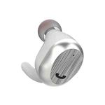 WK BS170 Bluetooth 4.2 Single Wireless Bluetooth Earphone, Support Call & Smart Voice Prompt & IOS Display Battery (White)
