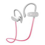 WK V13 Bluetooth 5.0 Pulse Laser Wired Control Bluetooth Earphone, Support Call(White)