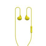 WK WI200 3.5mm Sugar Bean Color In Ear Wired Control Earphone, Support Call, Cable Length: 1.2m (Yellow)