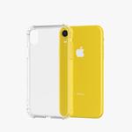For iPhone XR Shockproof Transparent TPU Soft Case (Transparent)