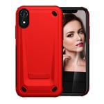 Ultra-thin TPU+PC Mechanic Shockproof Protective Case for  iPhone XR(Red)