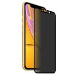 For iPhone 11 / XR ENKAY Hat-Prince 0.26mm 9H 6D Privacy Anti-glare Full Screen Tempered Glass Film