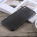 For iPhone XR Ultra-thin Frosted PP Case(Black)