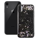 Epoxy Sky Pattern Soft Case For  iPhone XR  6.1 inch(Black Sequins)