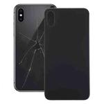 Glass Battery Back Cover for iPhone XS(Black)