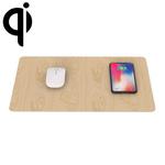 JAKCOM MC2 Wireless Fast Charging Mouse Pad, Support Qi Standard Mobile Phone Charging(Apricot)
