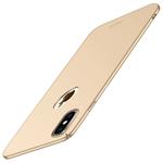 For iPhone XS MOFI Frosted PC Ultra-thin Full Coverage Case (Gold)