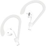 1 Pair IMAK For AirPods 1 / 2 Wireless Earphones Silicone Anti-lost Lanyard Ear Hook(White)