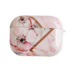 Electroplating Painted Shockproof TPU Protective Case For Apple AirPods Pro (Pink)