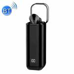 M-A8 TWS Macaron Business Single Wireless Bluetooth Earphone V5.0 with Digital Display Charging Case(Black)