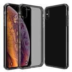 For iPhone X / XS Shockproof Octagonal Airbag Sound Conversion Hole Design TPU Case (Black)