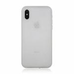 Waterproof Pure Color Soft Protector Case for iPhone X / XS (Grey)