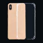 For iPhone X / XS Four-Corner Shockproof Ultra-Thin Transparent TPU Case