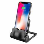 3 in 1 360 Degrees Rotation Phone Charging Desktop Stand Holder without Wireless Charging Function(Black)