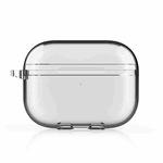 Wireless Earphones Shockproof Liquid Silicone Protective Case for Apple AirPods3(Clear White)