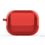 Wireless Earphones Shockproof Liquid Silicone Protective Case for Apple AirPods3(Red)