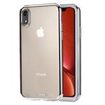 For iPhone XR Ultra-thin Electroplating TPU Protective Case(Silver)