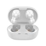 A6S IPX4 Waterproof Bluetooth 5.0 Wireless Bluetooth Earphone with Charging Box, Support for HD Calls & Siri & IOS Power Display (White)