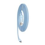 JOYROOM MS-1030M1 Creative Series 1m 3A USB to 8 Pin Data Sync Charge Cable(Blue)