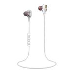 XT-21 Bluetooth 4.2 Four-speakers Neck-mounted Sports Wireless Bluetooth Earphone (White)