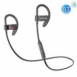 awei WT50 IPX4 Waterproof Ear-mounted Wireless Bluetooth Earphone with Microphone(Black)
