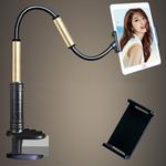 Aluminum-magnesium Alloy Free-Rotating Lazy Bracket Universal Mobile Phones Tablet PC Stand, Suitable for 4-12.9 inch Mobile Phones / Tablet PC, Length: 1.3m(Black Gold)