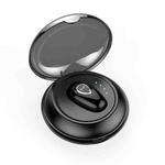 YX01 Sweatproof Bluetooth 4.1 Wireless Bluetooth Earphone with Charging Box, Support Memory Connection & HD Call(Black)
