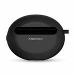 MOMAX FT6 For Huawei FreeBuds 4i Silicone Wireless Bluetooth Earphone Protective Case Storage Box(Black)