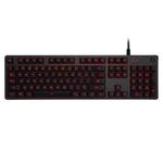 Logitech G413 USB 2.0 Mechanical Wired Gaming Keyboard with Button Backlight Function, Length: 1.8m(Black)